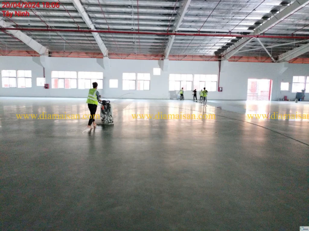 ứng dụng đĩa đánh bóng sàn