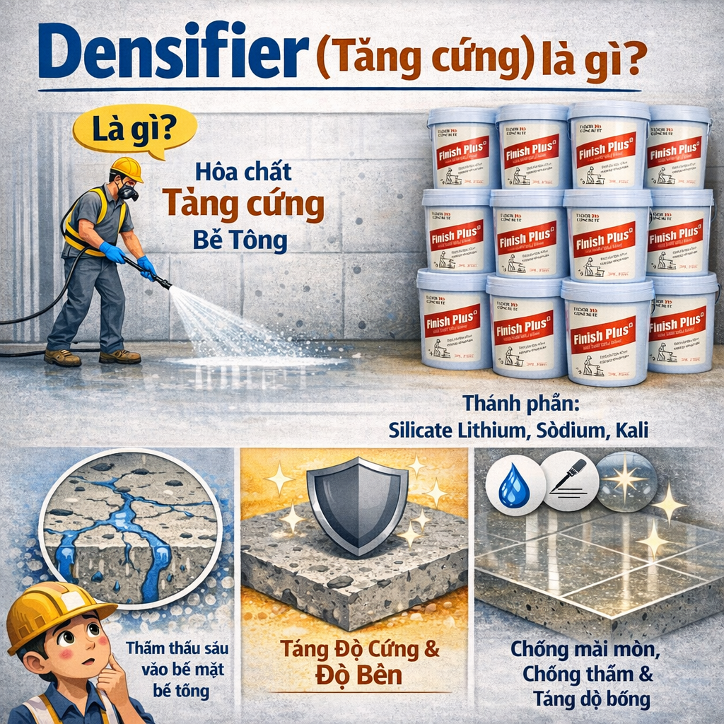 Densifier (tăng cứng) là gì?
