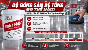 Độ bóng sàn bê tông